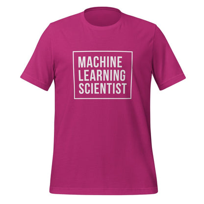 Machine Learning Scientist T - Shirt (unisex) - Berry - AI Store