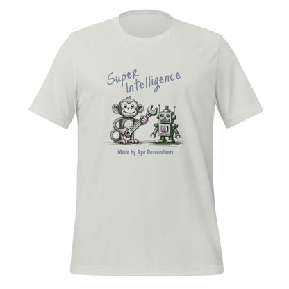 Made by Ape Descendants T - Shirt (unisex) - Silver - AI Store