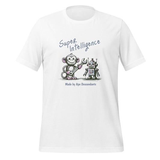Made by Ape Descendants T - Shirt (unisex) - White - AI Store