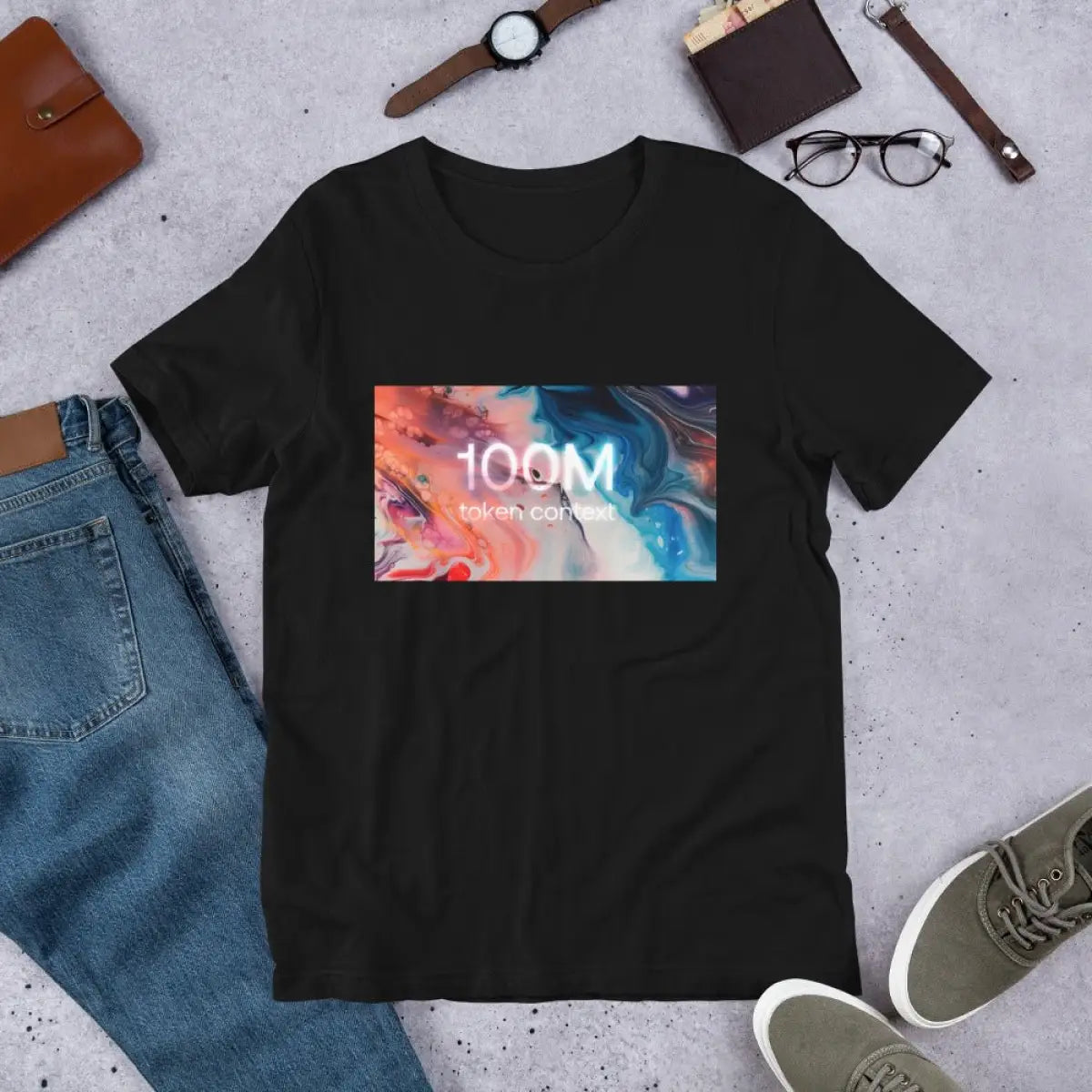 Magic AI 100 Million Tokens Context Window T-Shirt (unisex)