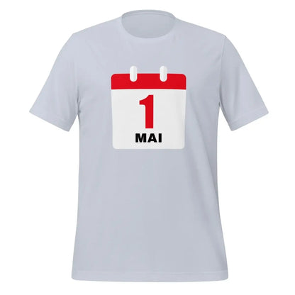 The Mai-1 Calendar T-shirt (unisex) Light Blue / m.