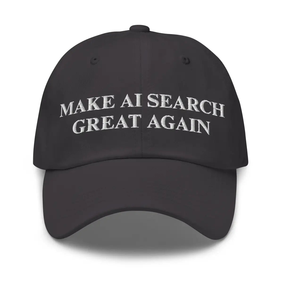 MAKE AI SEARCH GREAT AGAIN Cap - Dark Grey