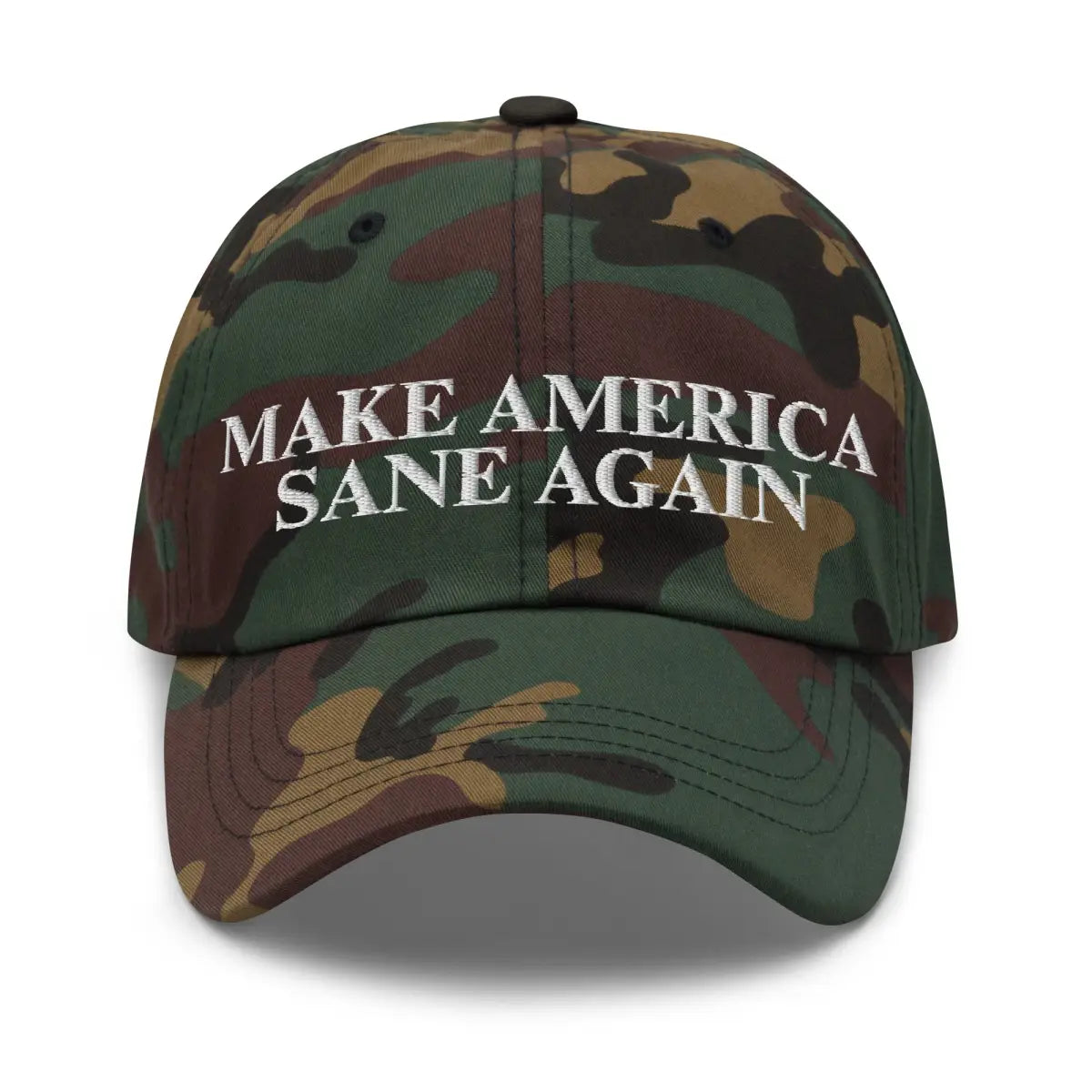 MAKE AMERICA SANE AGAIN Cap 2 - Green Camo