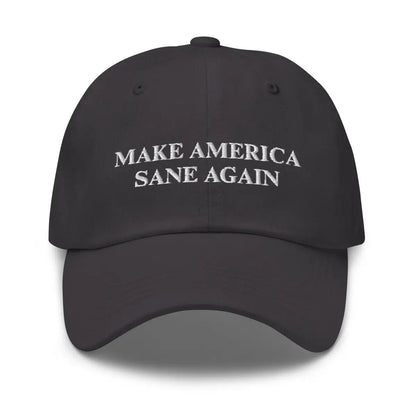 MAKE AMERICA SANE AGAIN Cap - Dark Grey