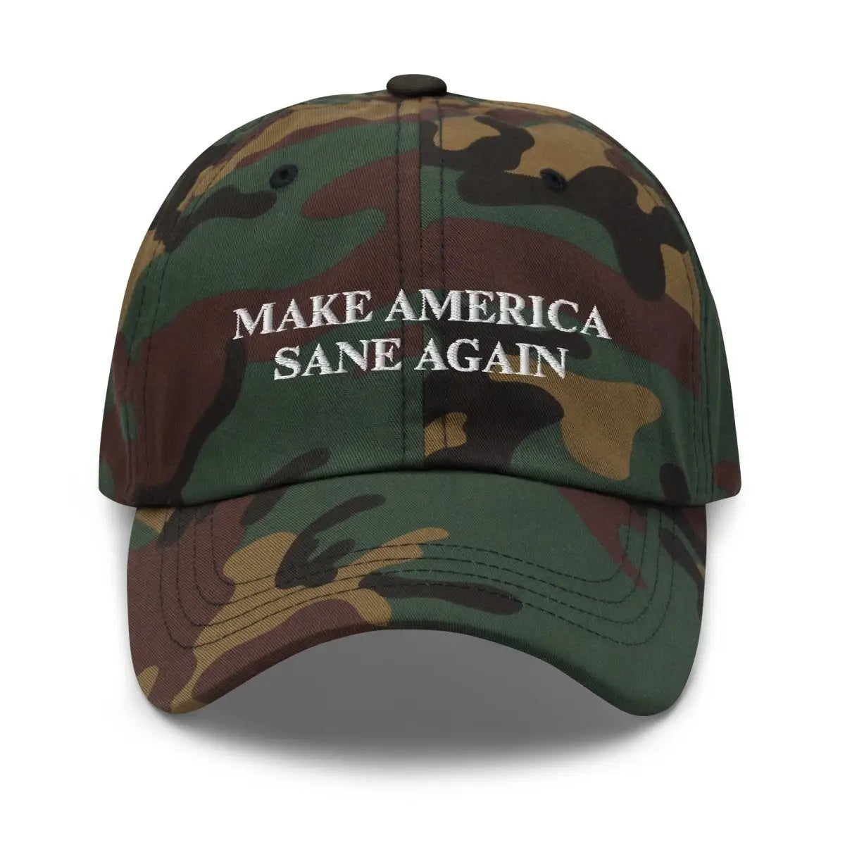 MAKE AMERICA SANE AGAIN Cap - Green Camo