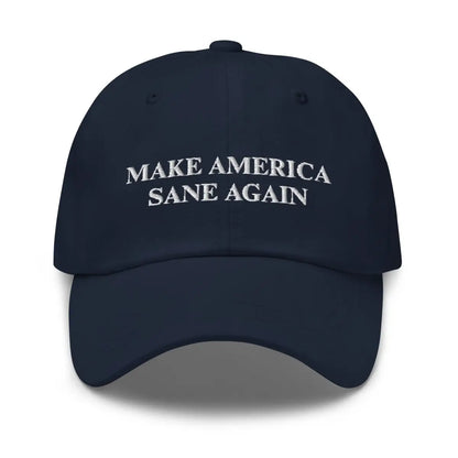 MAKE AMERICA SANE AGAIN Cap - Navy