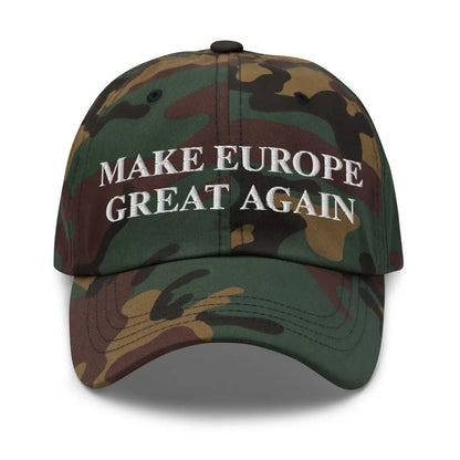 MAKE EUROPE GREAT AGAIN (MEGA) Cap - Green Camo