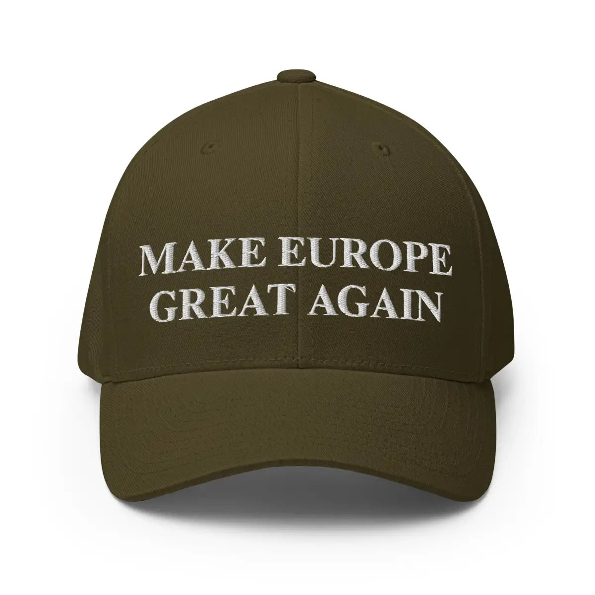 MAKE EUROPE GREAT AGAIN (MEGA) Closed-Back Baseball Cap - Olive / S/M