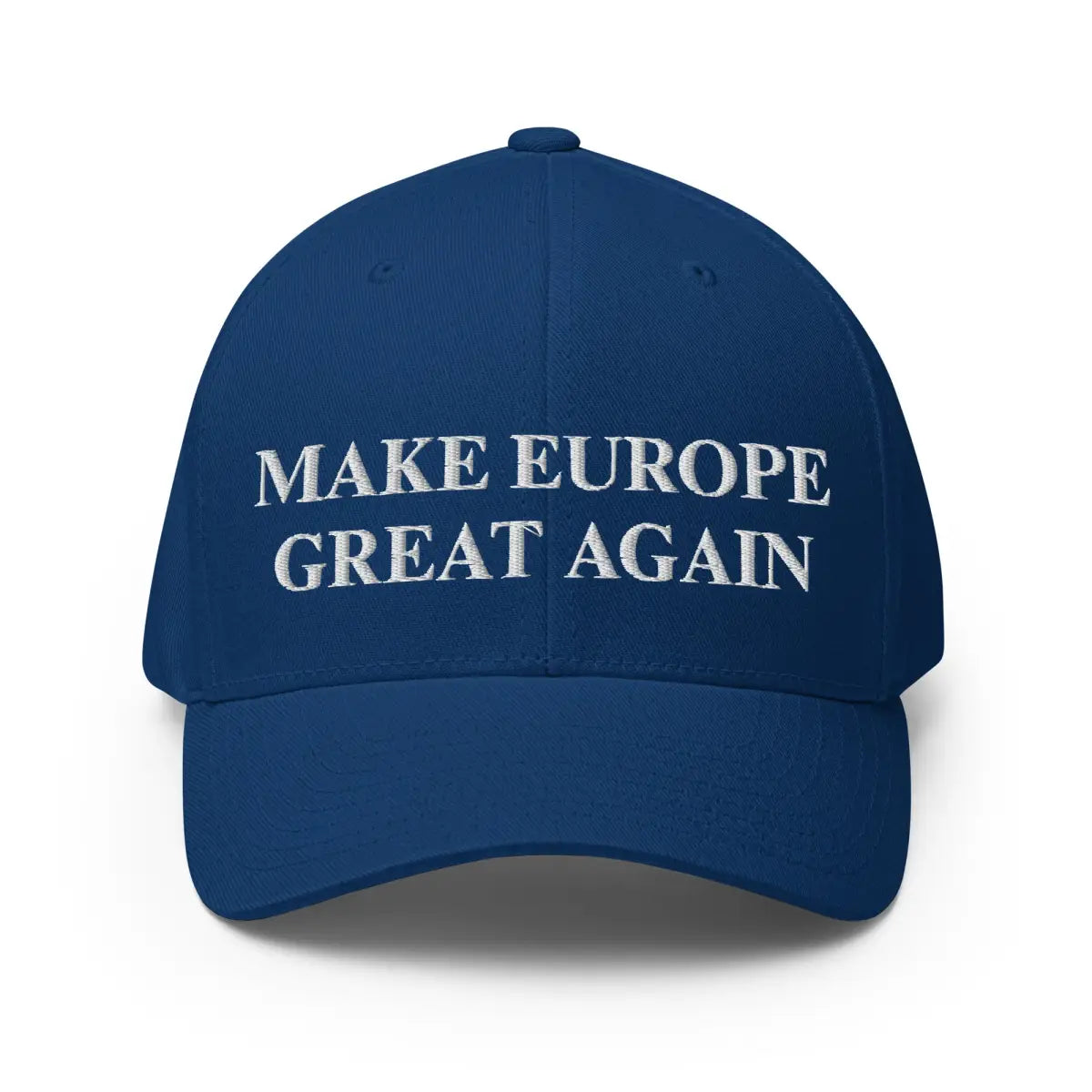 MAKE EUROPE GREAT AGAIN (MEGA) Closed-Back Baseball Cap - Royal Blue / S/M