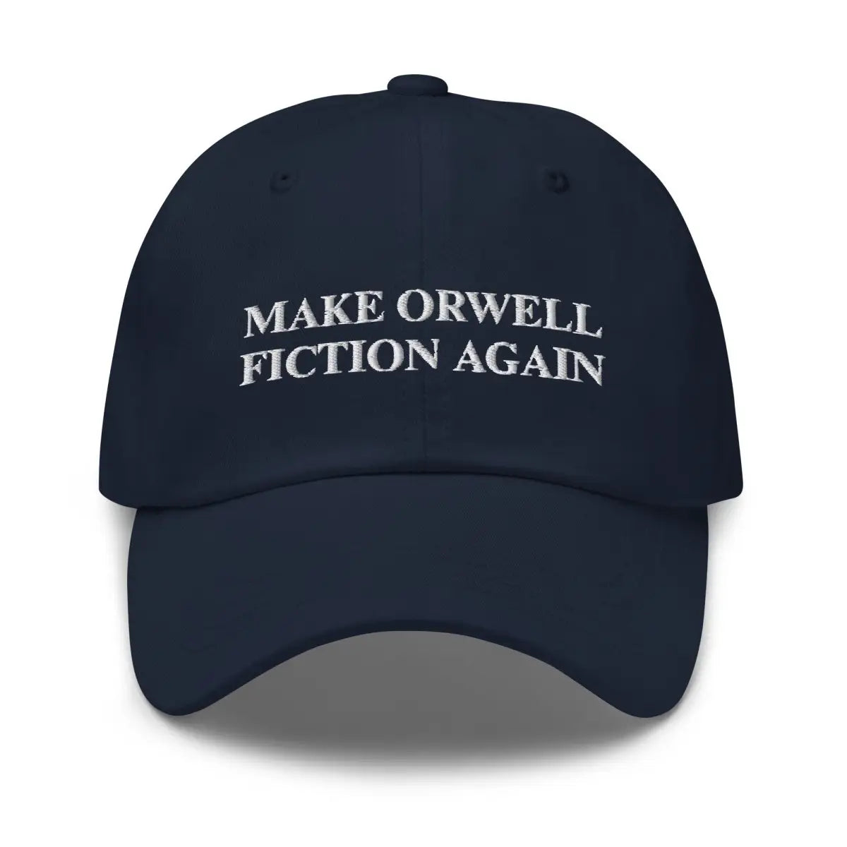 MAKE ORWELL FICTION AGAIN Cap - Navy