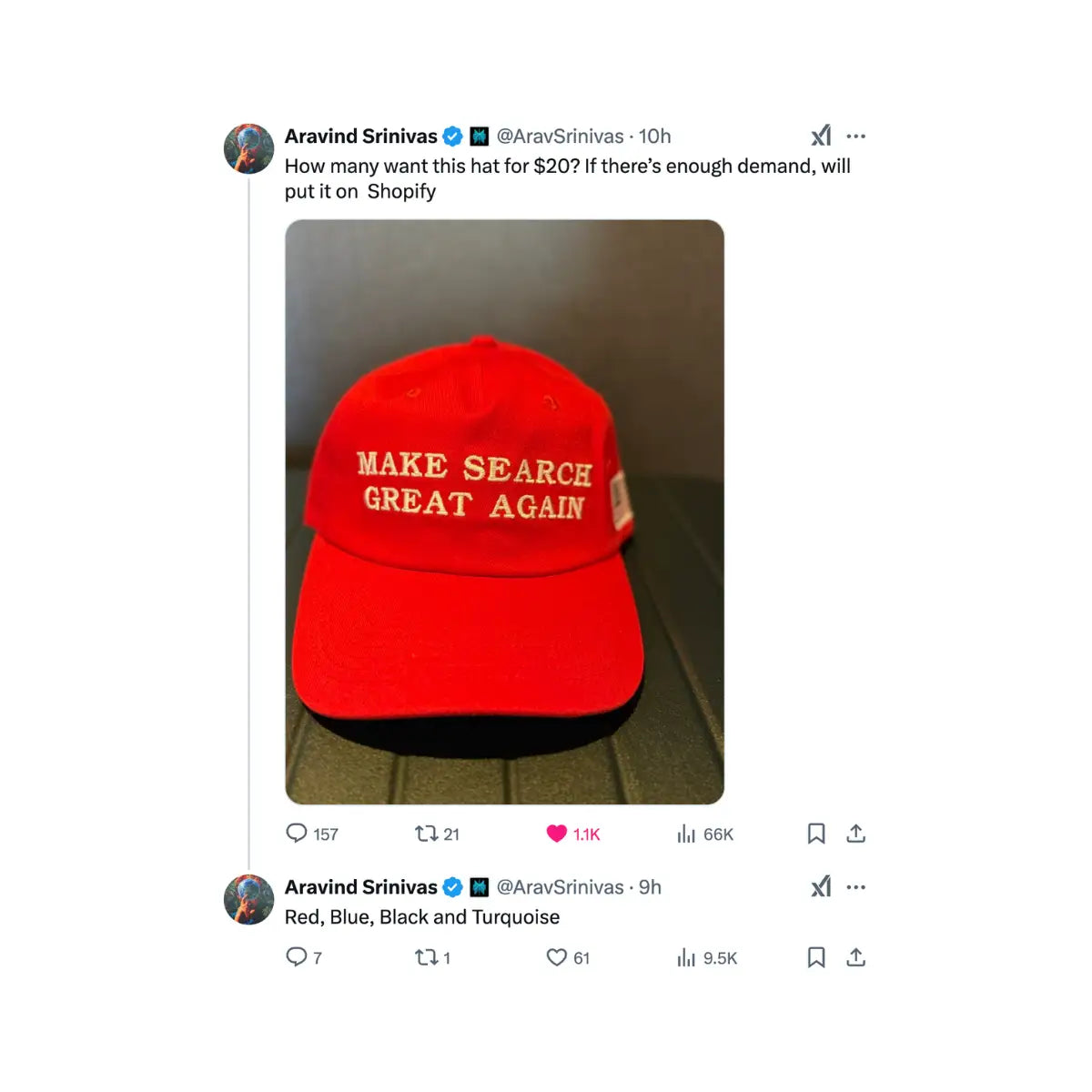 MAKE SEARCH GREAT AGAIN Cap