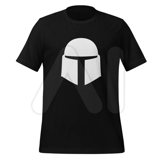 The Mandalorian Helmet Icon T-shirt (unisex) Black / m.