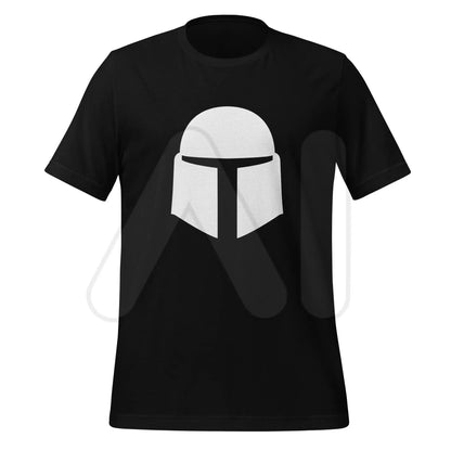 Mandalorian Helmet Icon T-Shirt (unisex) - Black / M