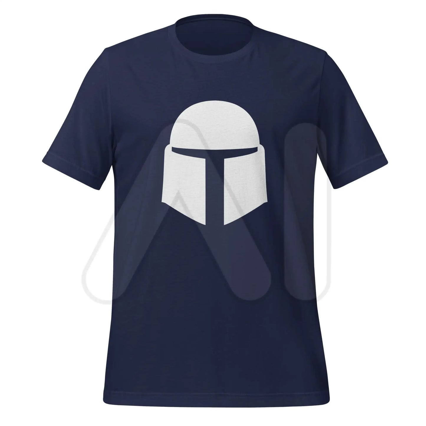 Mandalorian Helmet Icon T-Shirt (unisex) - Navy / M