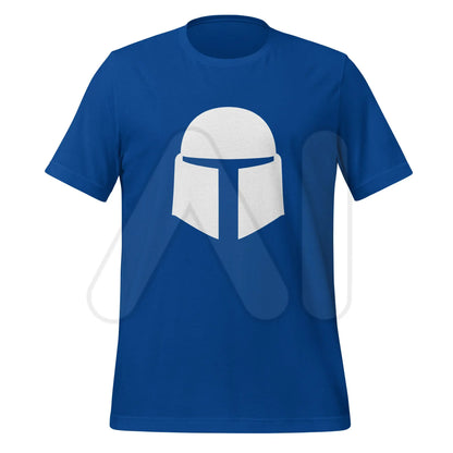 Mandalorian Helmet Icon T-Shirt (unisex) - True Royal / M