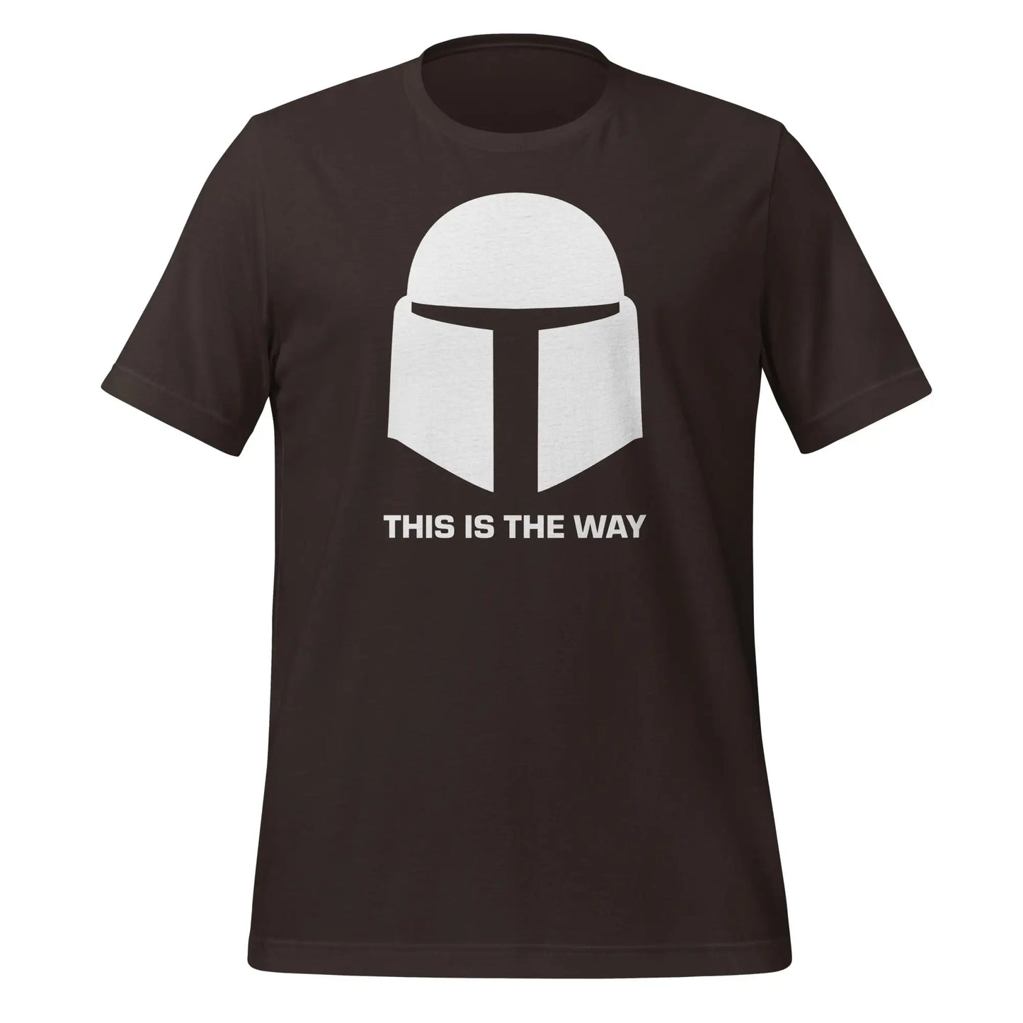 Mandalorian This Is The Way T-Shirt (unisex) - Brown / M