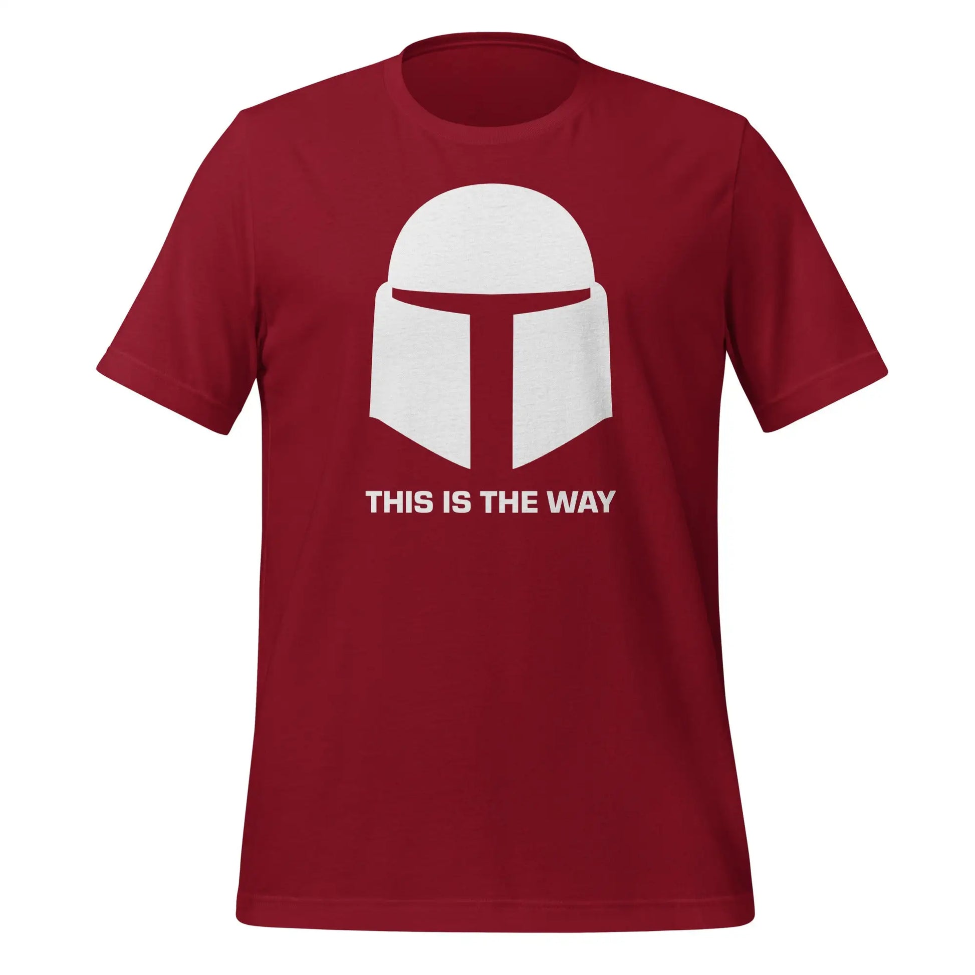 Mandalorian This Is The Way T-Shirt (unisex) - Cardinal / M