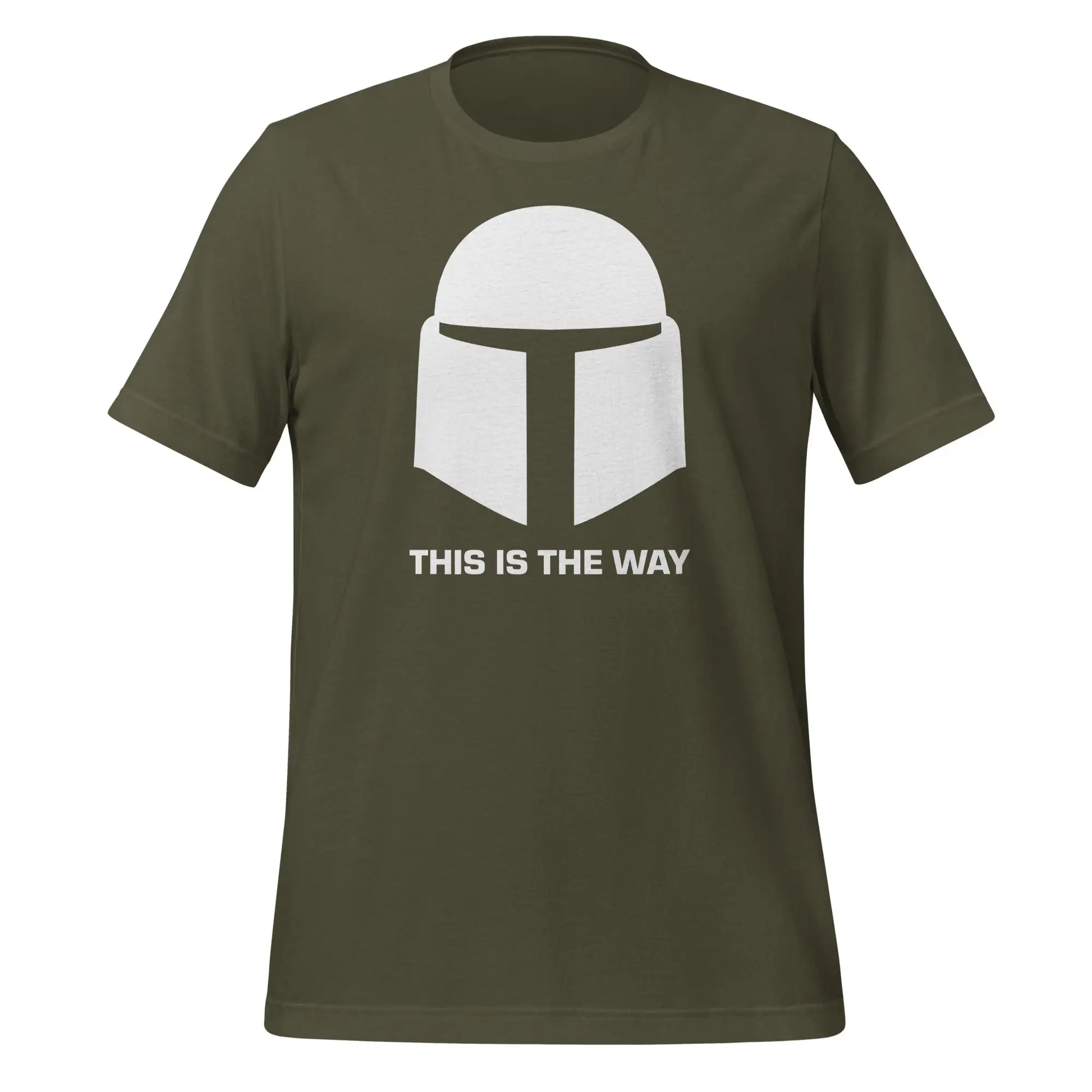 Mandalorian This Is The Way T-Shirt (unisex) - Military Green / M