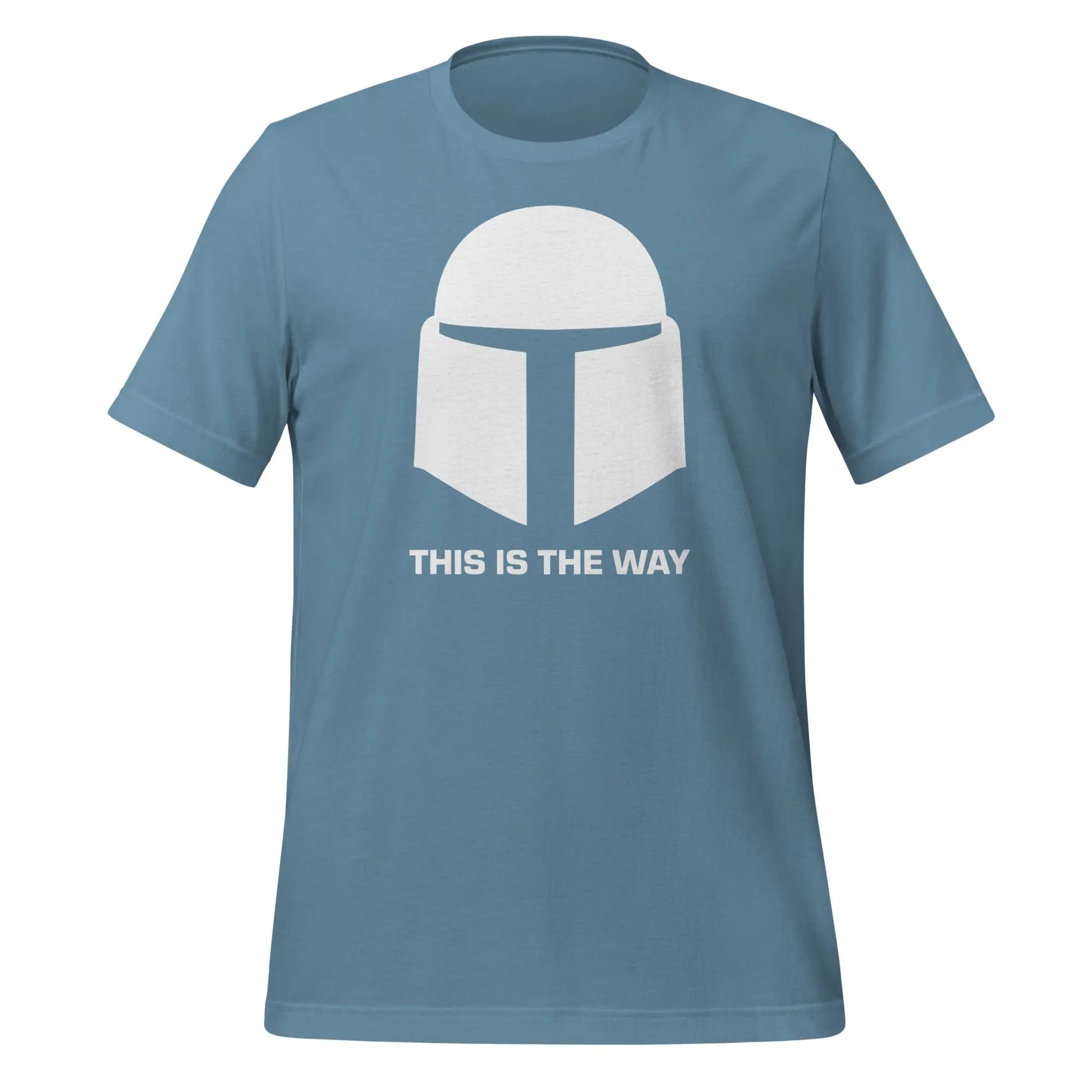 Mandalorian This Is The Way T-Shirt (unisex) - Steel Blue / M