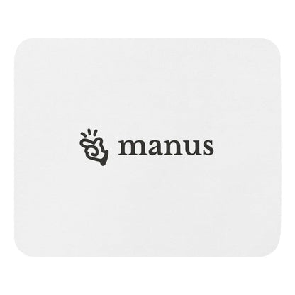 Manus AI Logo Mouse Pad 2