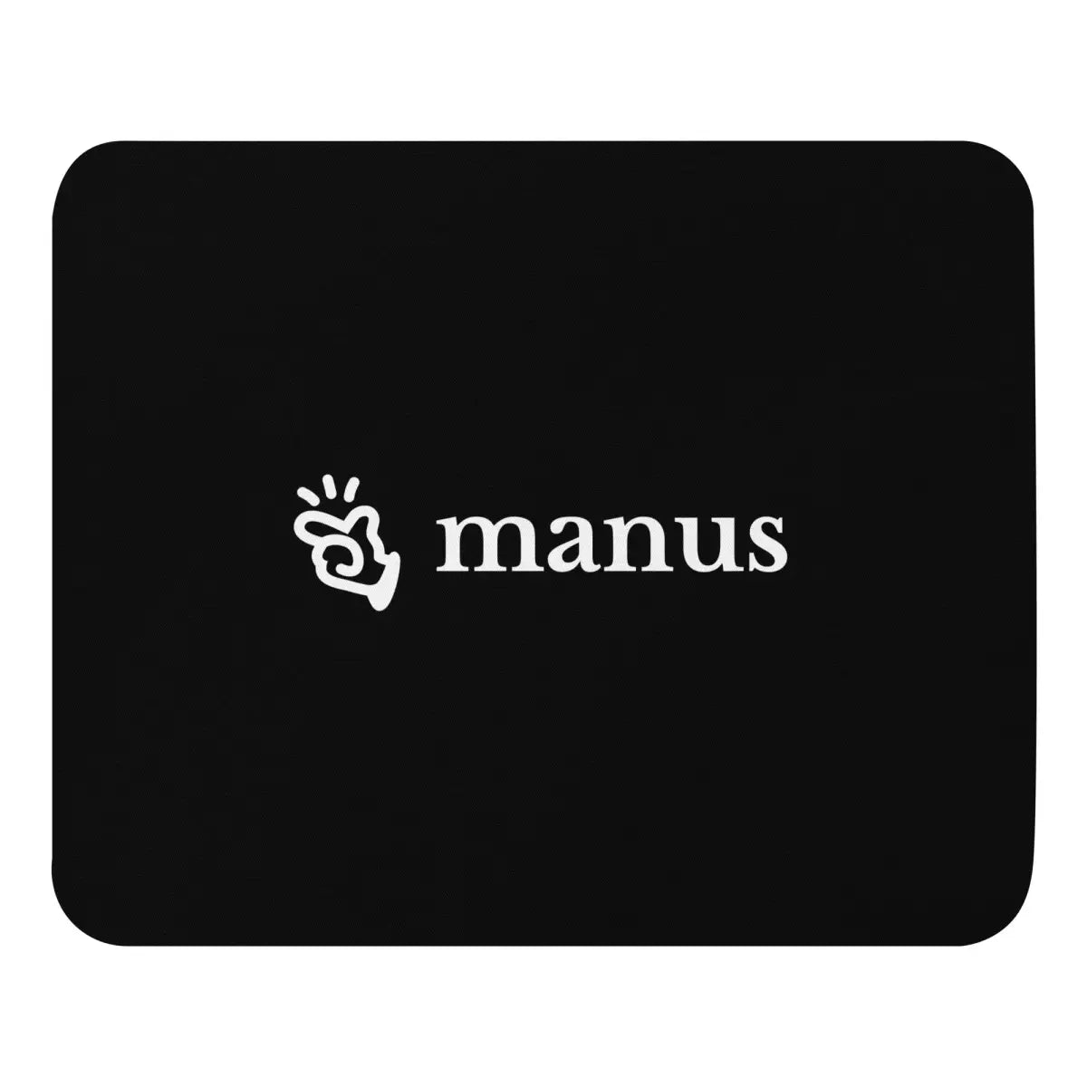 Manus AI Logo Mouse Pad