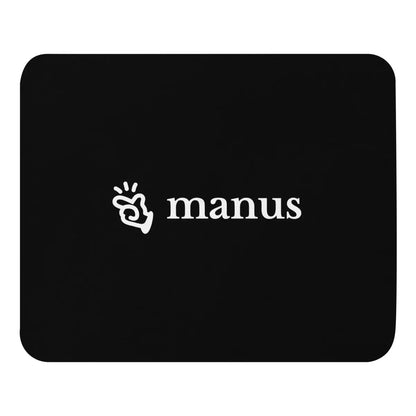 Manus AI Logo Mouse Pad