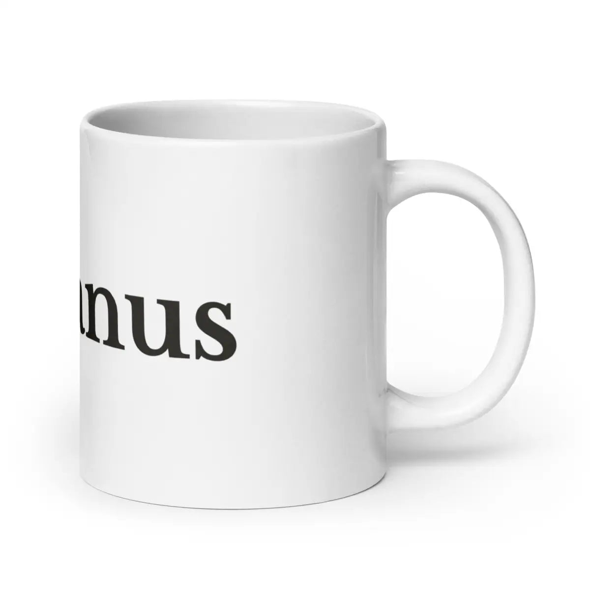 Manus AI White Glossy Mug