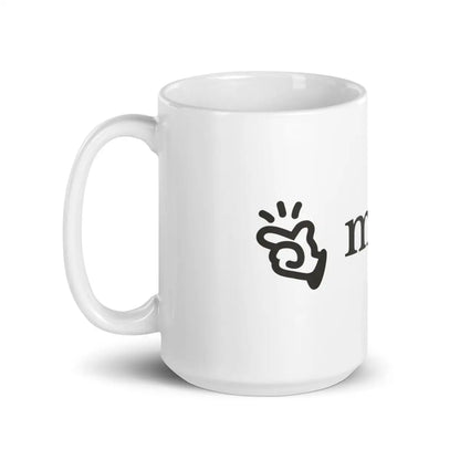 Manus AI White Glossy Mug