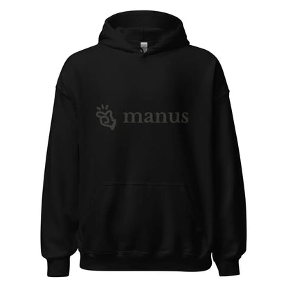 Manus Logo Hoodie 2 (unisex) - Black / M