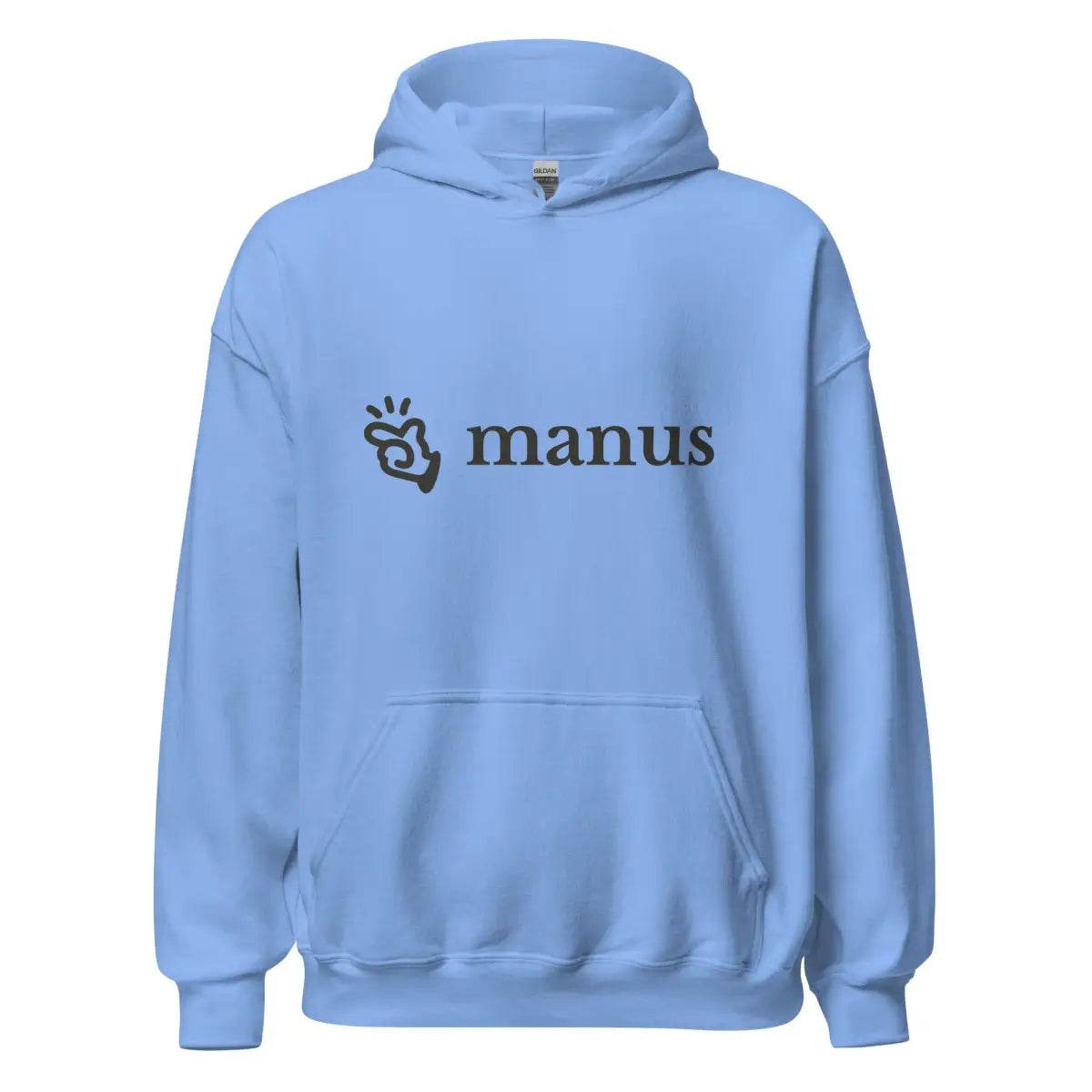 Manus Logo Hoodie 2 (unisex) - Carolina Blue / M