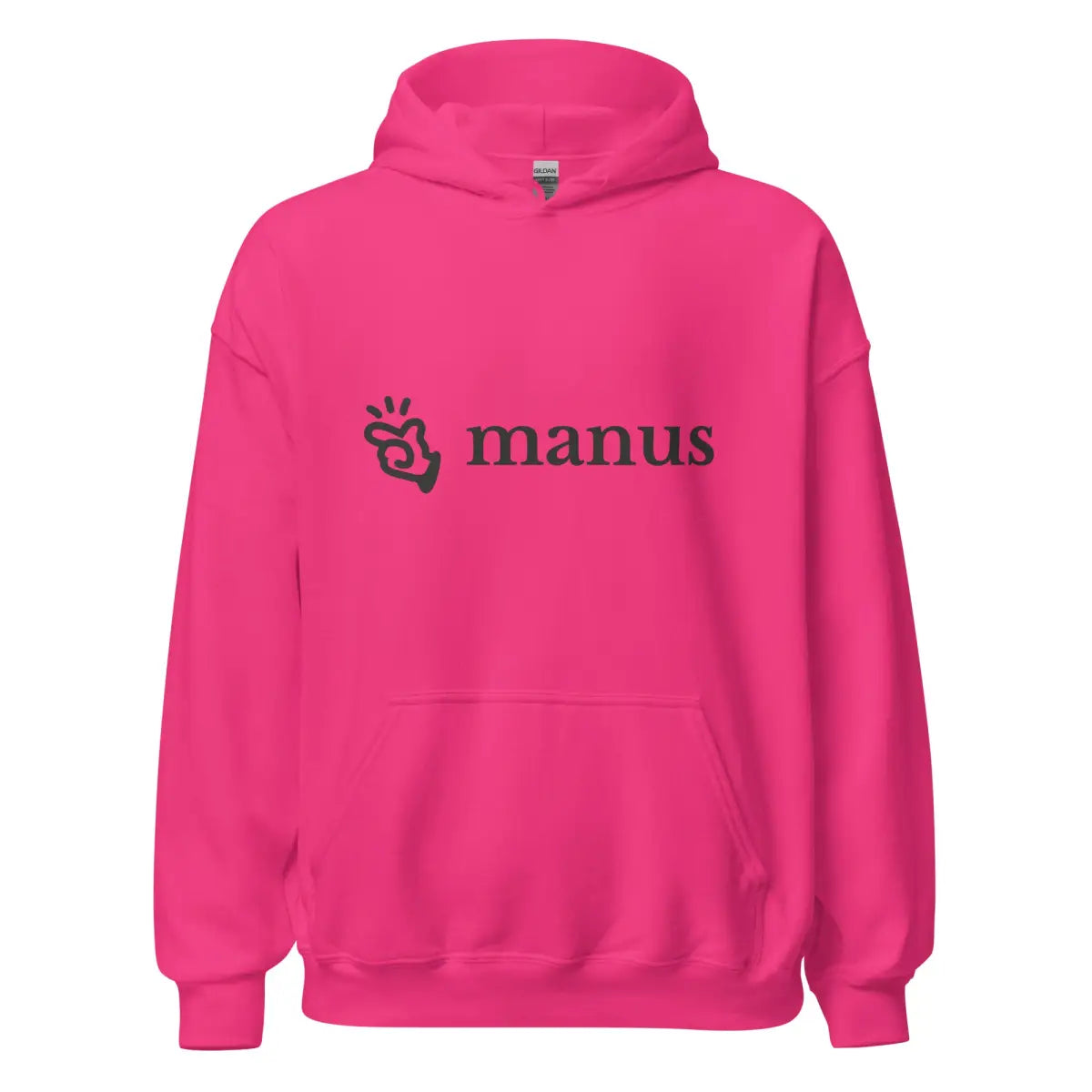 Manus Logo Hoodie 2 (unisex) - Heliconia / M