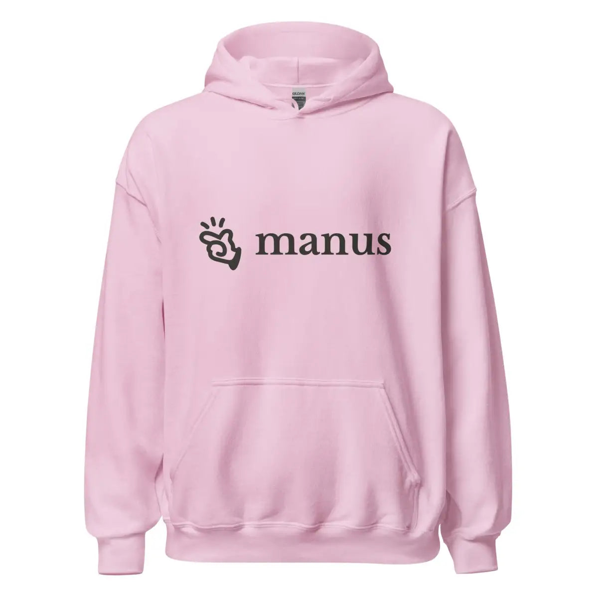 Manus Logo Hoodie 2 (unisex) - Light Pink / M