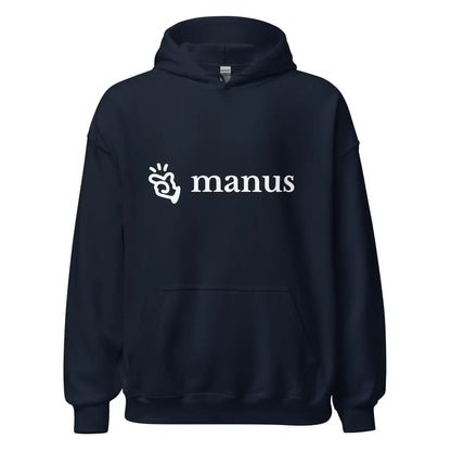 Manus Logo Hoodie (unisex) - Navy / M