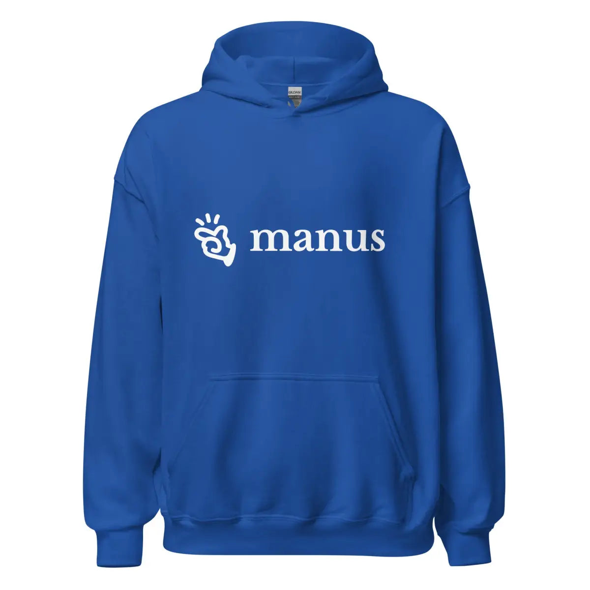 Manus Logo Hoodie (unisex) - Royal / M