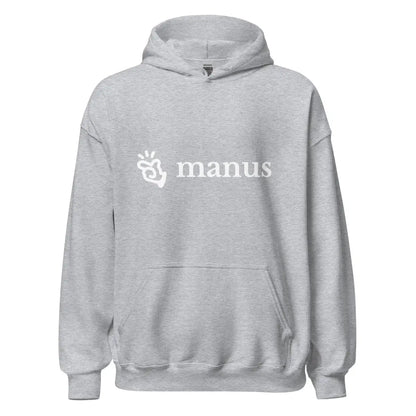 Manus Logo Hoodie (unisex) - Sport Grey / M