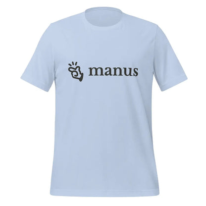 Manus Logo T-Shirt 2 (unisex) - Baby Blue / M