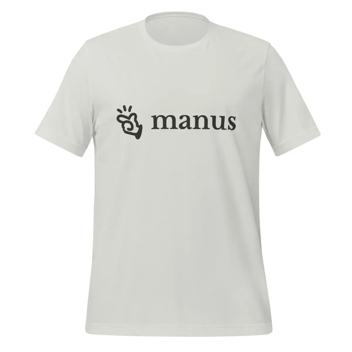 Manus Logo T-Shirt 2 (unisex) - Silver / M