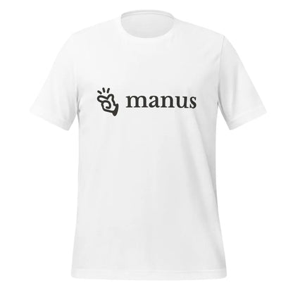 Manus Logo T-Shirt 2 (unisex) - White / M