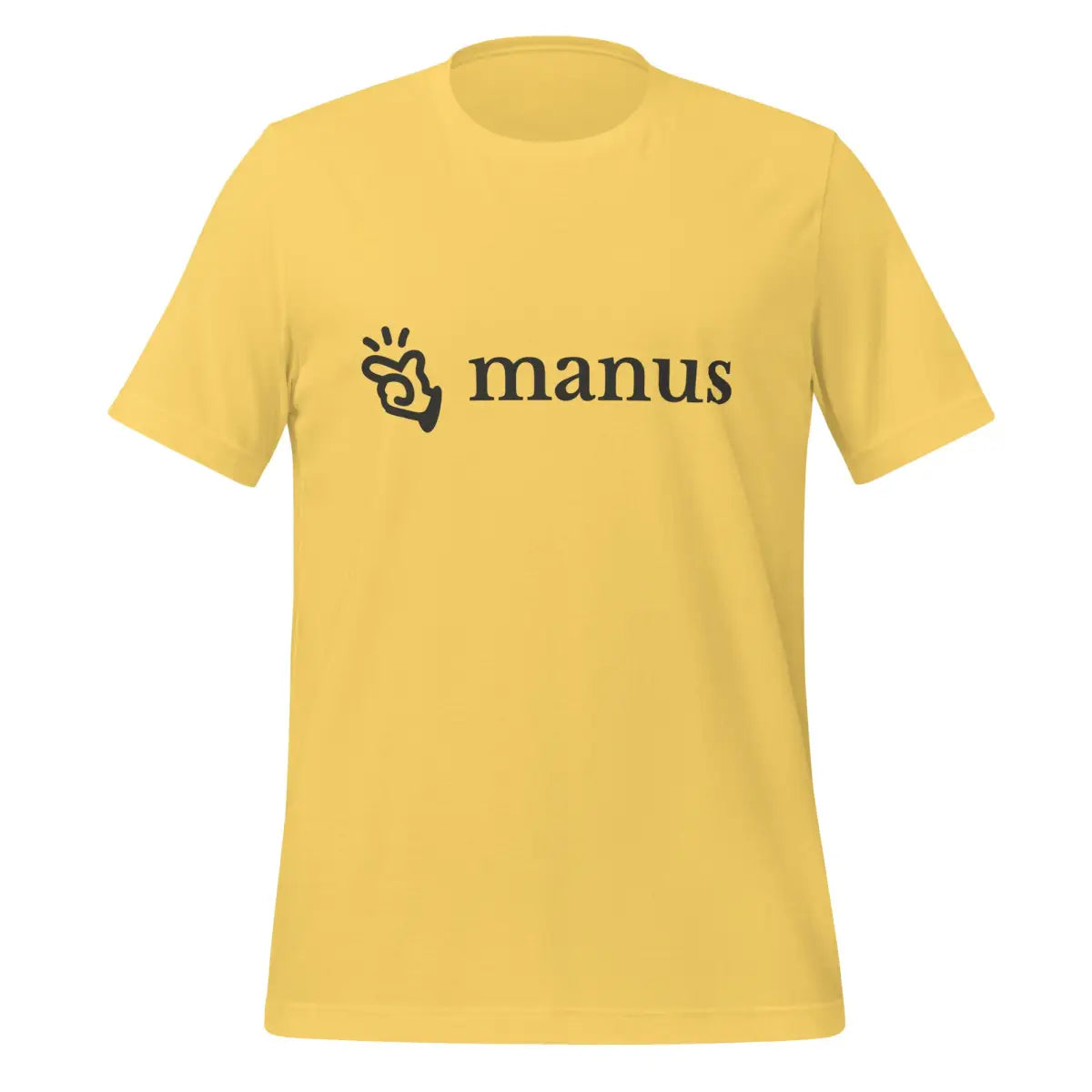 Manus Logo T-Shirt 2 (unisex) - Yellow / M