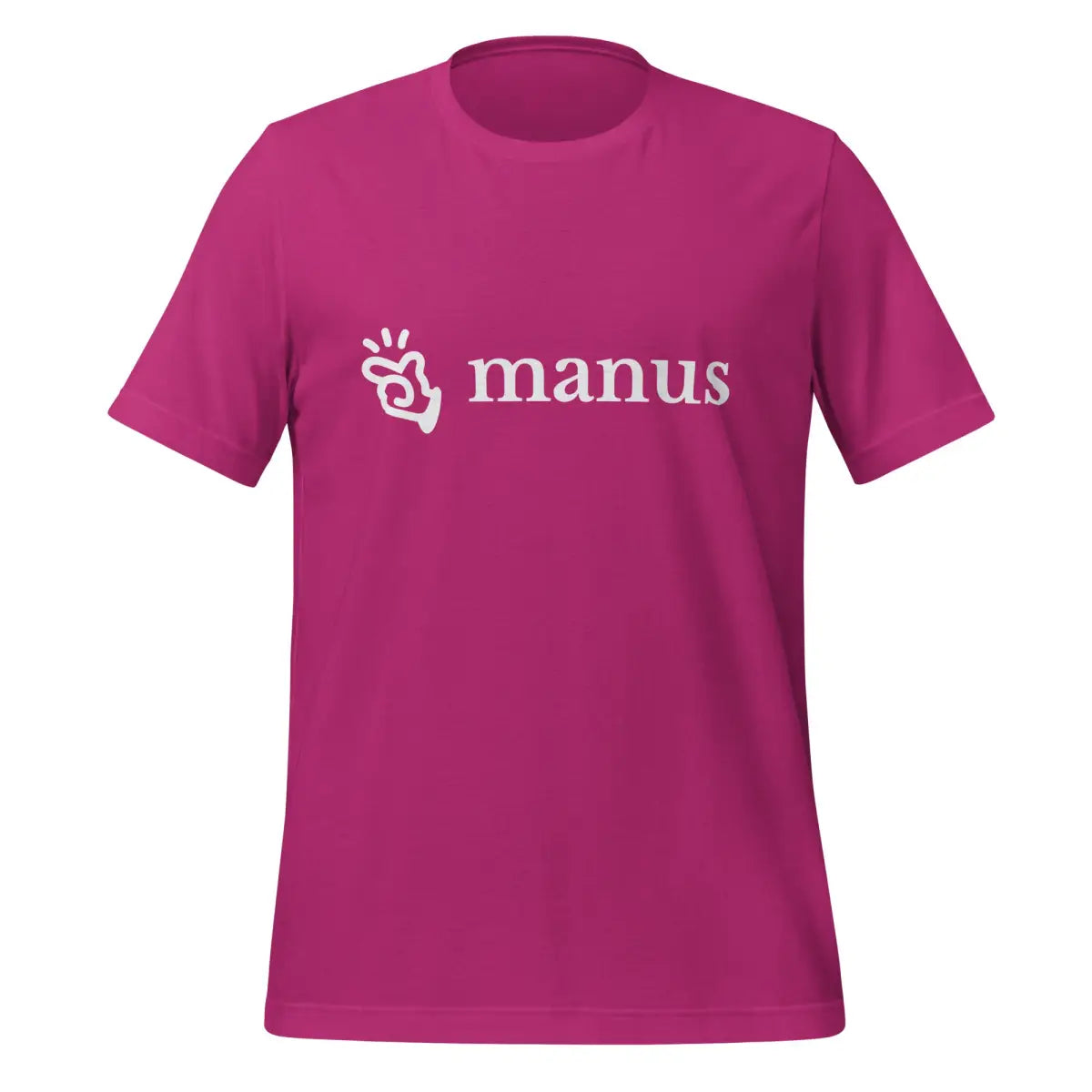 Manus Logo T-Shirt (unisex) - Berry / M