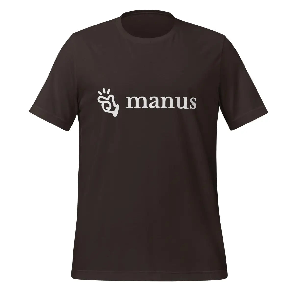 Manus Logo T-Shirt (unisex) - Brown / M