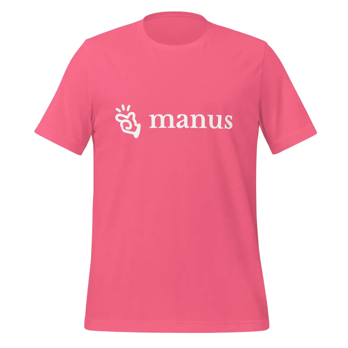 Manus Logo T-Shirt (unisex) - Charity Pink / M