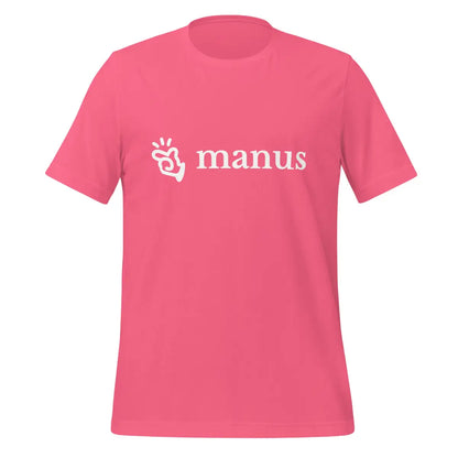 Manus Logo T-Shirt (unisex) - Charity Pink / M