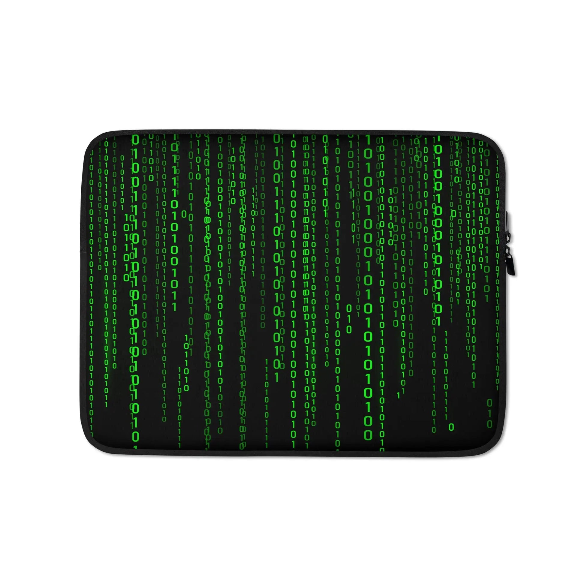 Matrix Falling Binary Laptop Sleeve - 13″