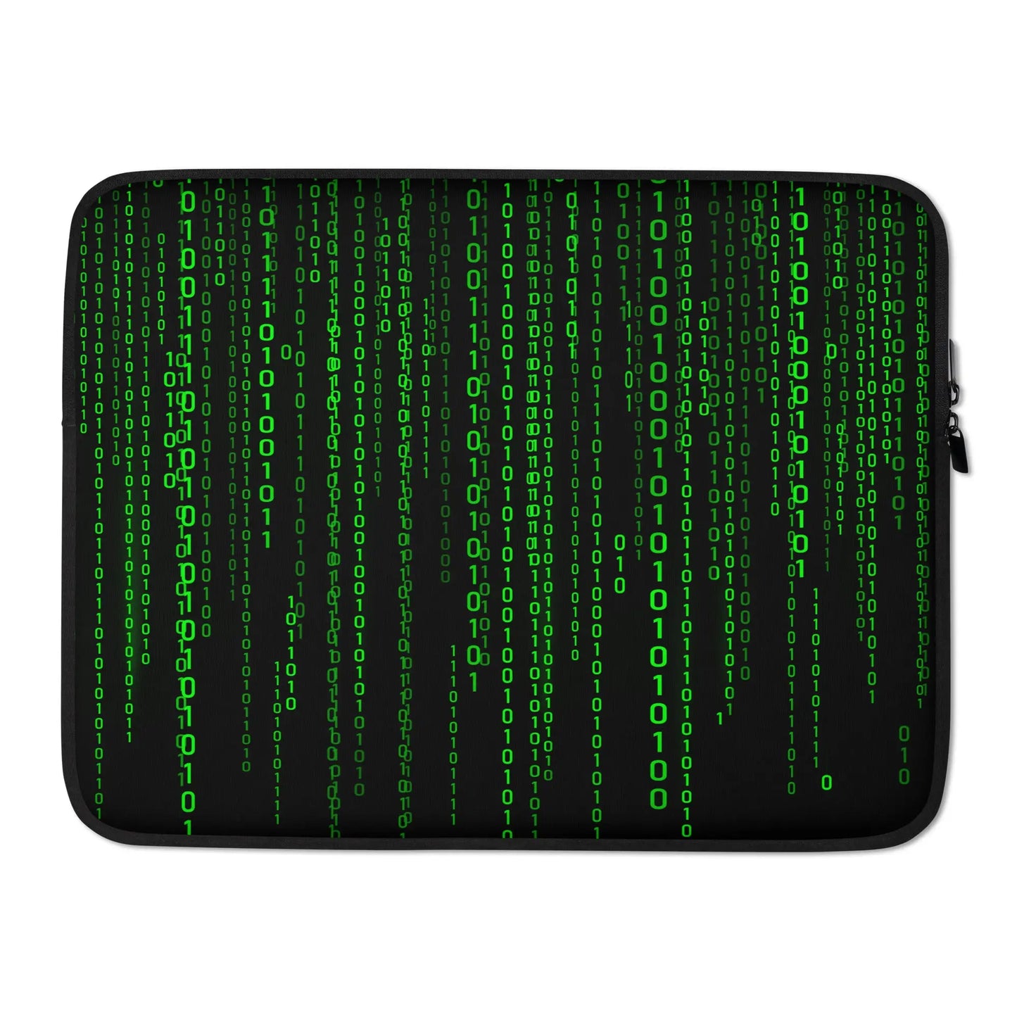 Matrix Falling Binary Laptop Sleeve - 15″