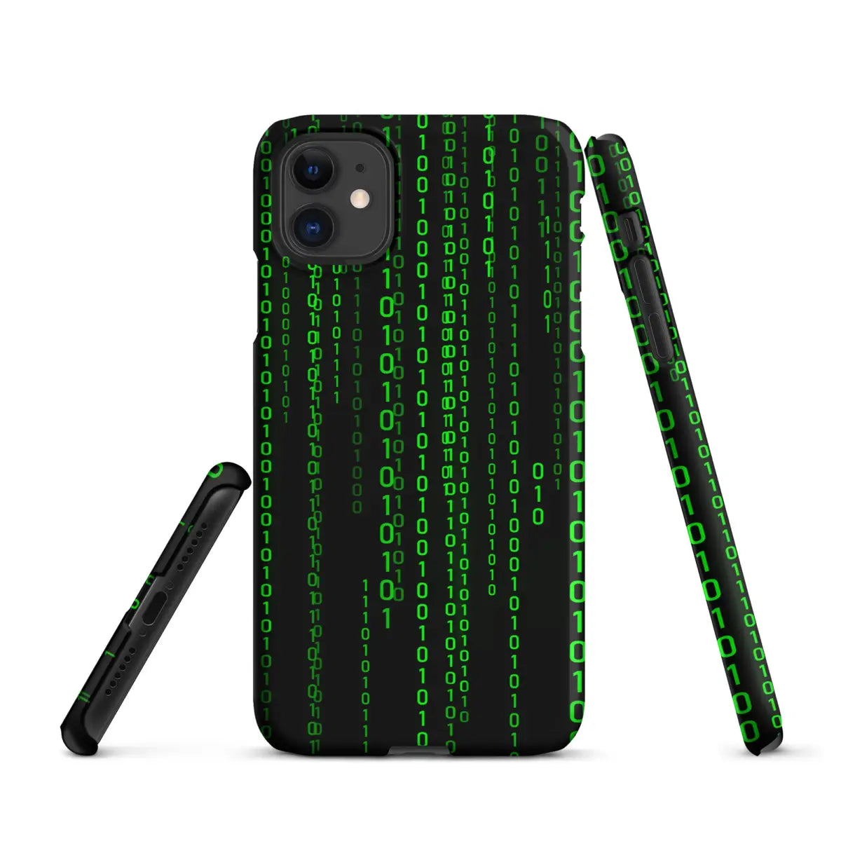 Matrix Falling Binary Snap Case for iPhone® - iPhone 11