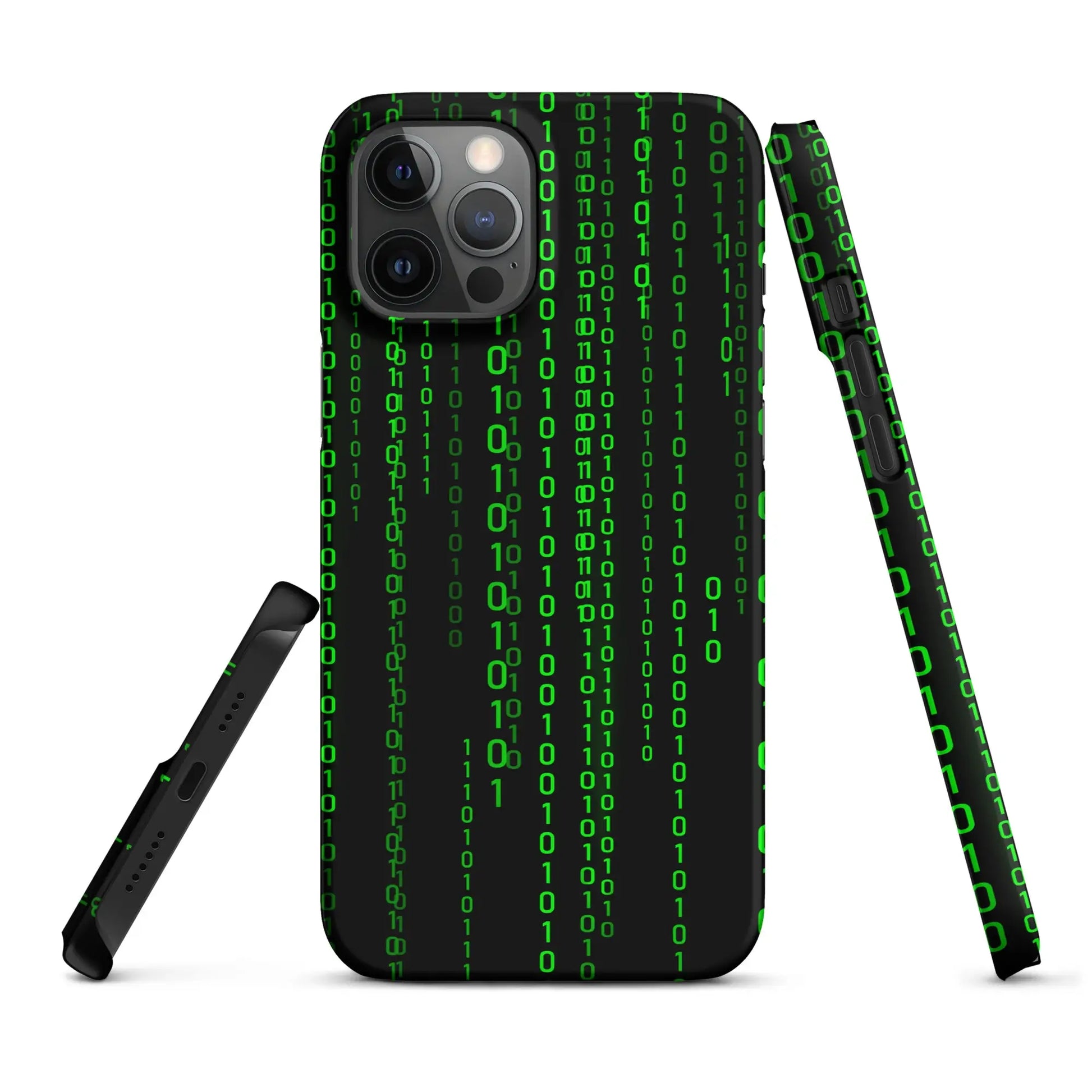 Matrix Falling Binary Snap Case for iPhone® - iPhone 12 Pro Max