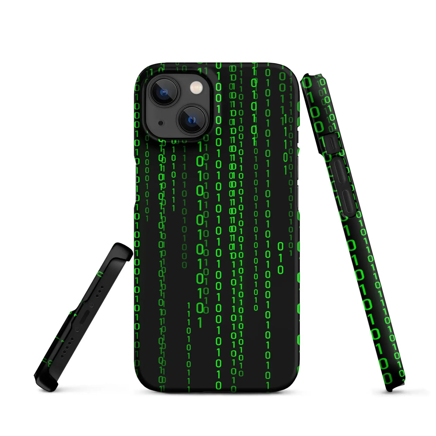 Matrix Falling Binary Snap Case for iPhone® - iPhone 13