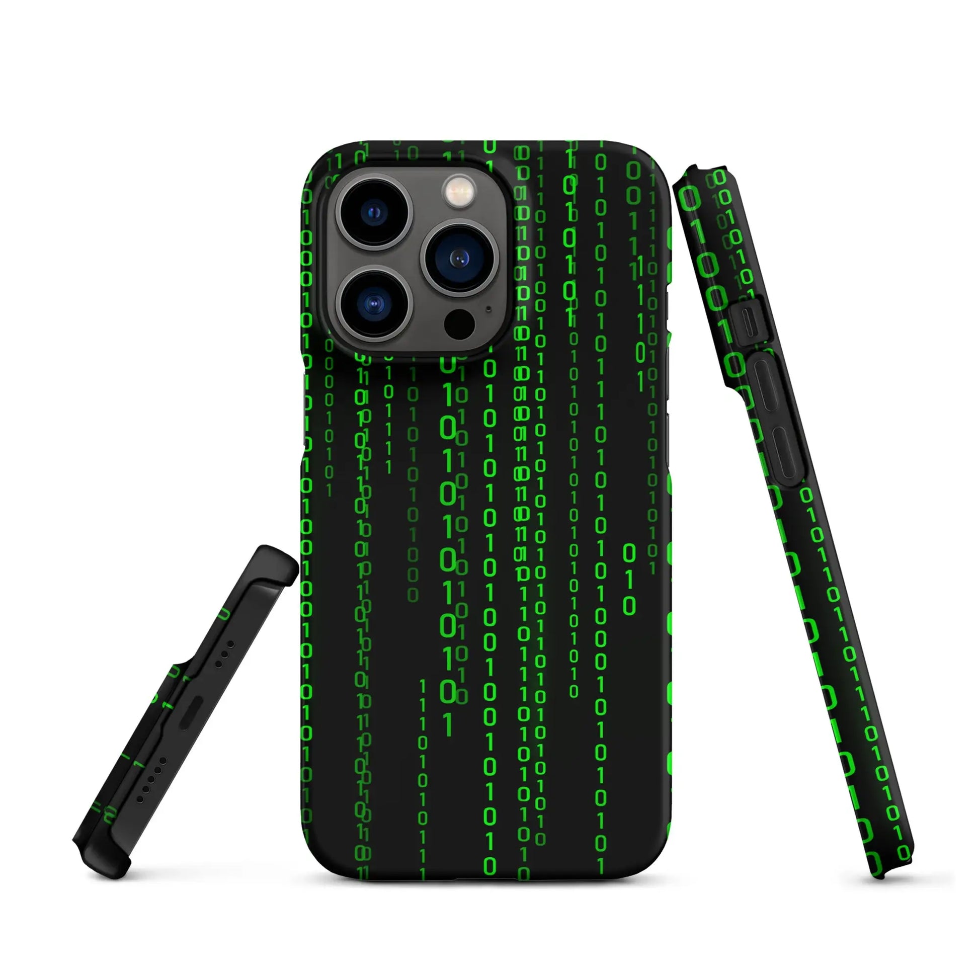 Matrix Falling Binary Snap Case for iPhone® - iPhone 13 Pro