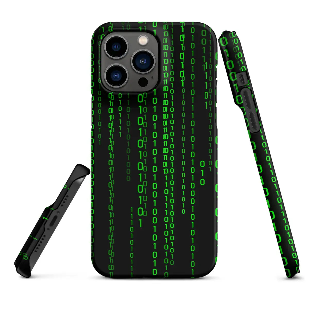 Matrix Falling Binary Snap Case for iPhone® - iPhone 14 Pro Max